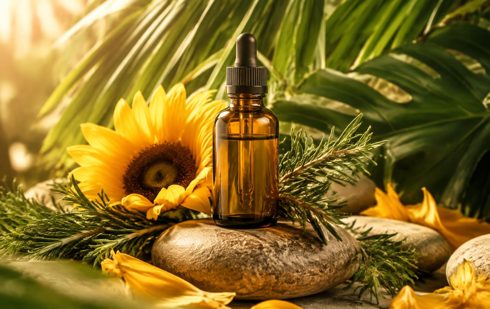 Everything Irie healing oil with sunflower and rosemary